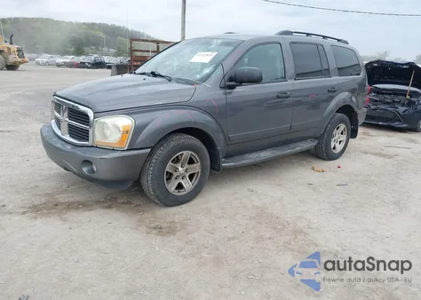 2004 Dodge Durango Slt из США, поврежденный, VIN 1D4HB48N74F101708